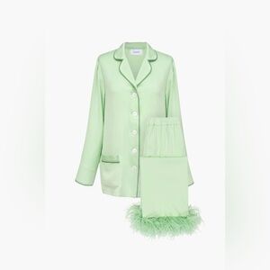 SLEEPER - Party Pyjamas in Green - Size S
